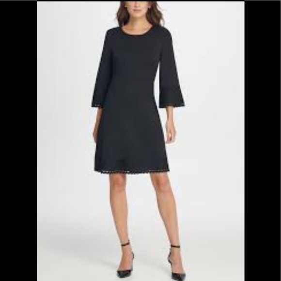 Brand new DKNY Seamed Fit & Flare Dress - Picture 1 of 9